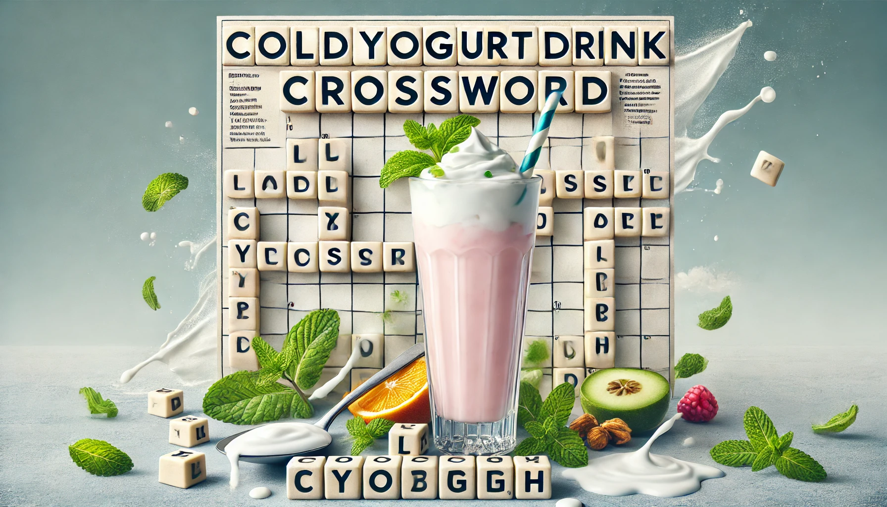 Cold Yogurt Drink Crossword