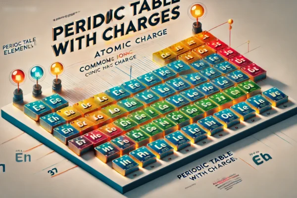 Periodic Table with Charges