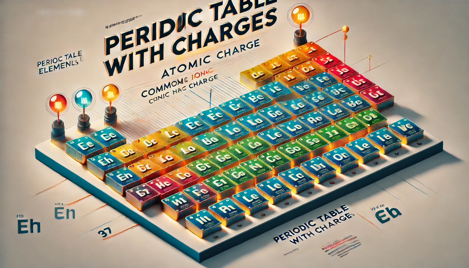 Periodic Table with Charges