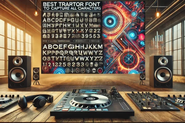 Best Traktor Font to Capture All Characters