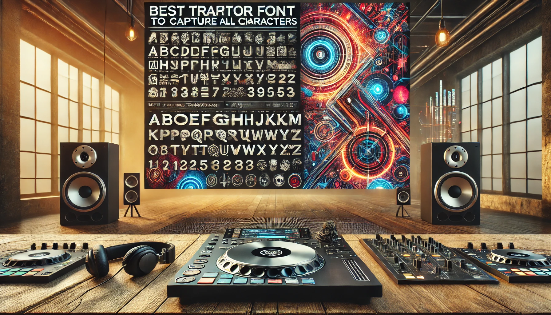 Best Traktor Font to Capture All Characters